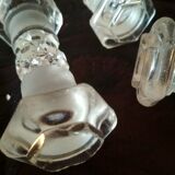 5 cut crystal knife holders