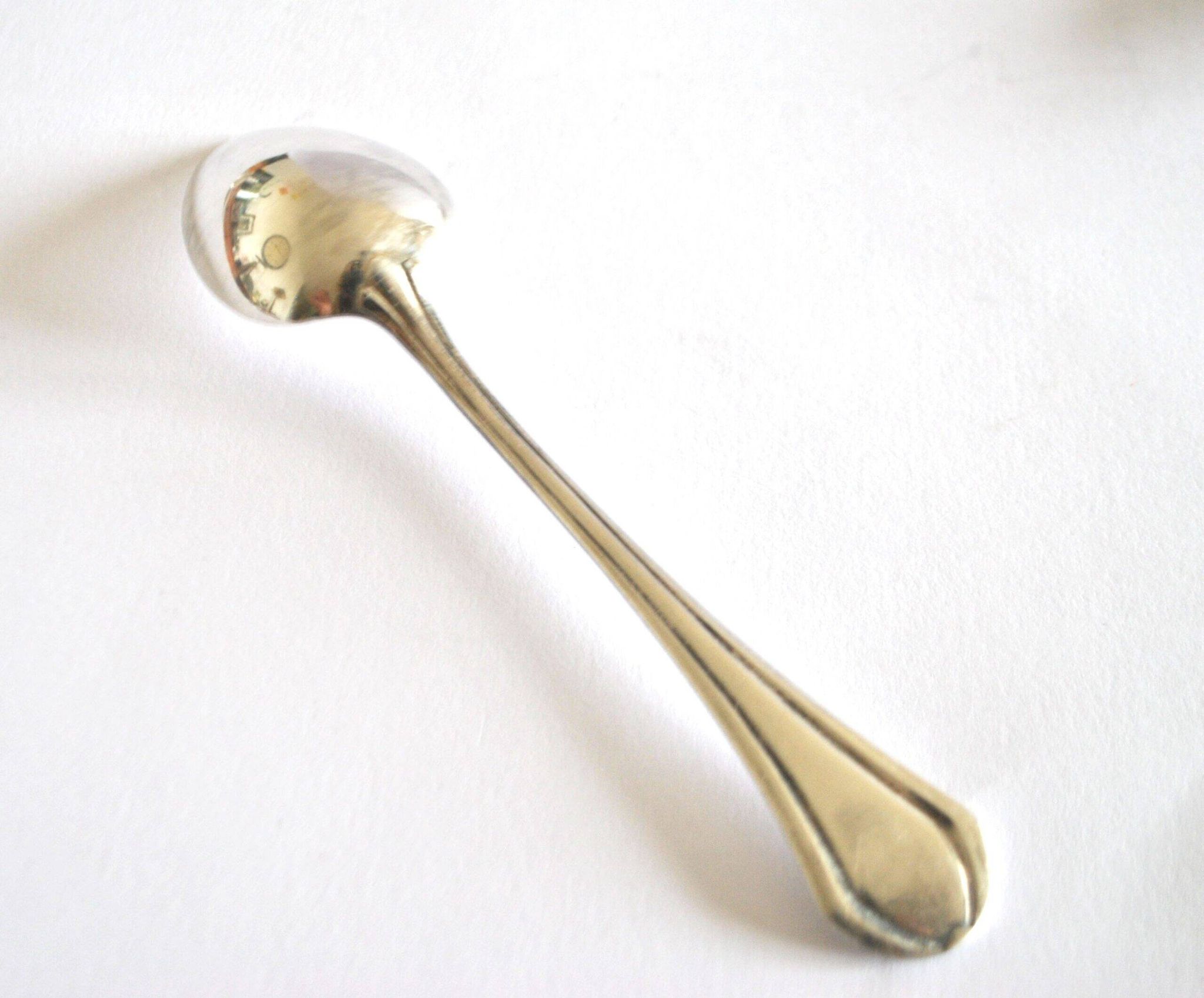 Christofle Printania Art Deco coffee spoon by Luc Lanel 13.8 cm