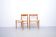 Teak chairs by H.W. Klein for Bramin, 1960s, set of 2