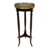 Louis XVI style marble and brass gueridon, 19th century