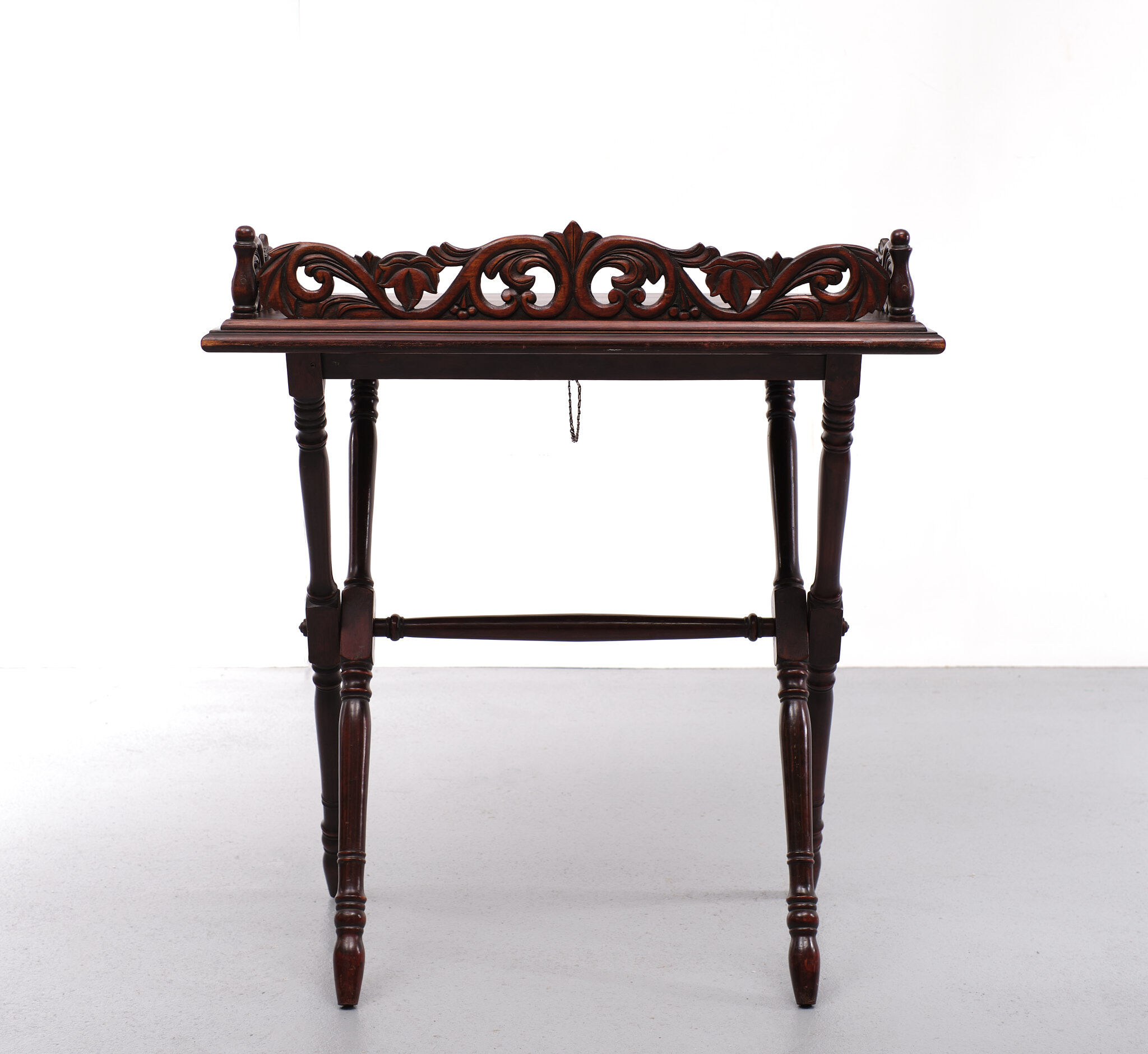 Antique Mahogany tray table Victorian 1880 England