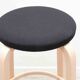 Alvar Aalto 64 stool in black and birch for Artek