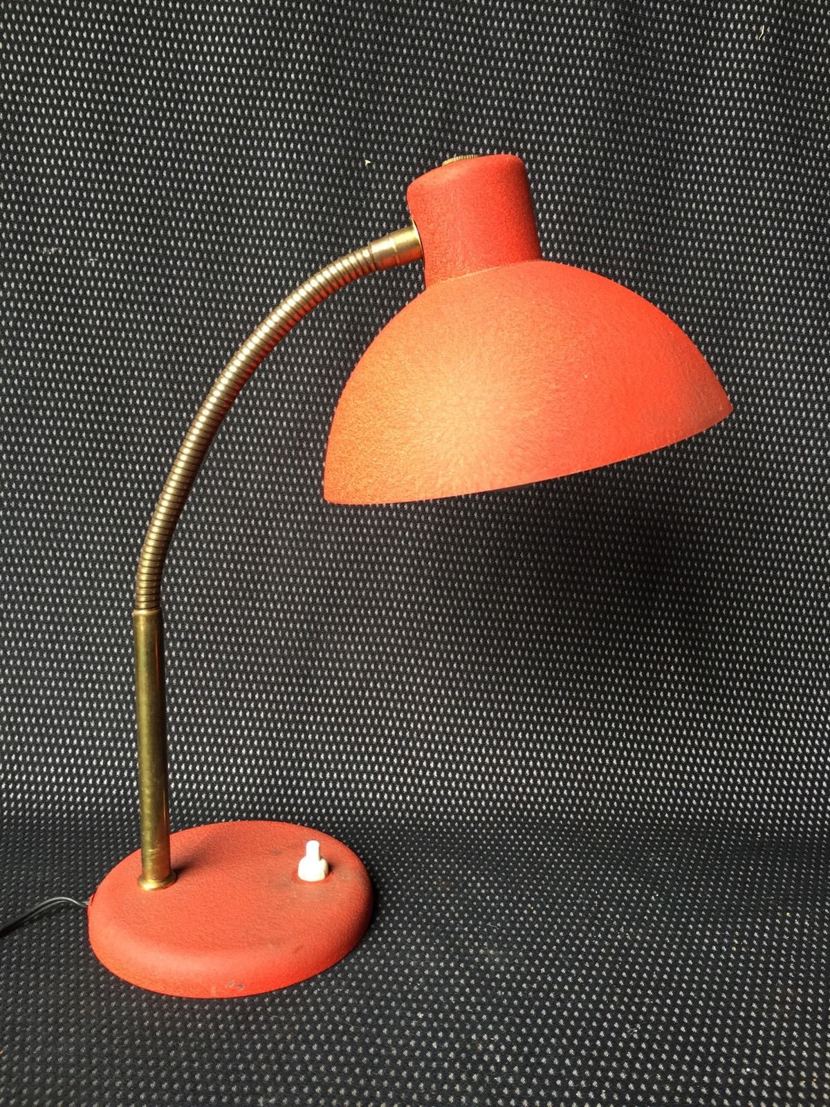 Lampe de bureau vintage époque 1960