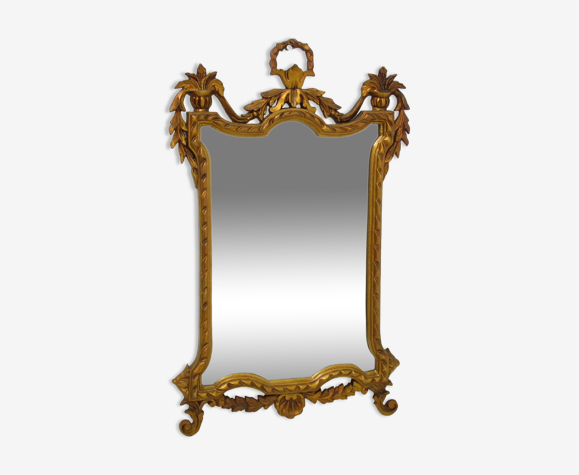 Miroir italien années 1970 46x74cm