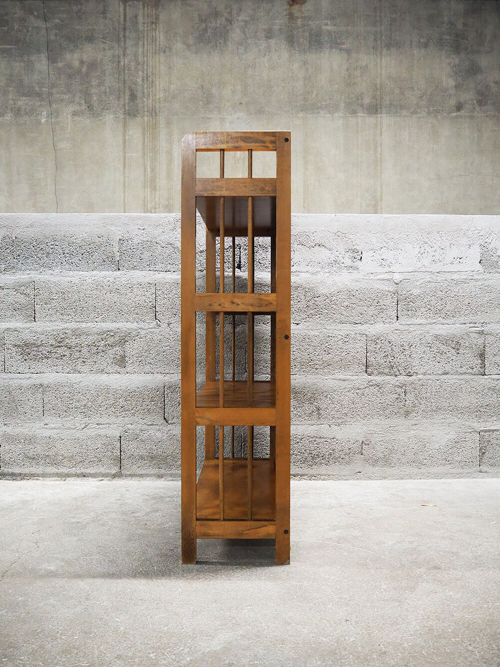 Vintage wooden shelf