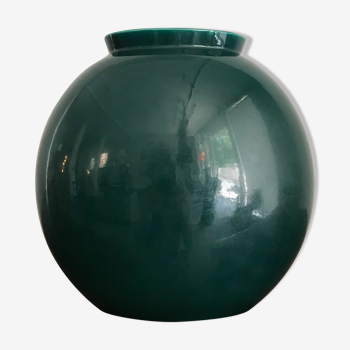 Vase en céramique verte italienne Guido Andloviz années 19450