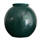 Vase en céramique verte italienne Guido Andloviz années 19450