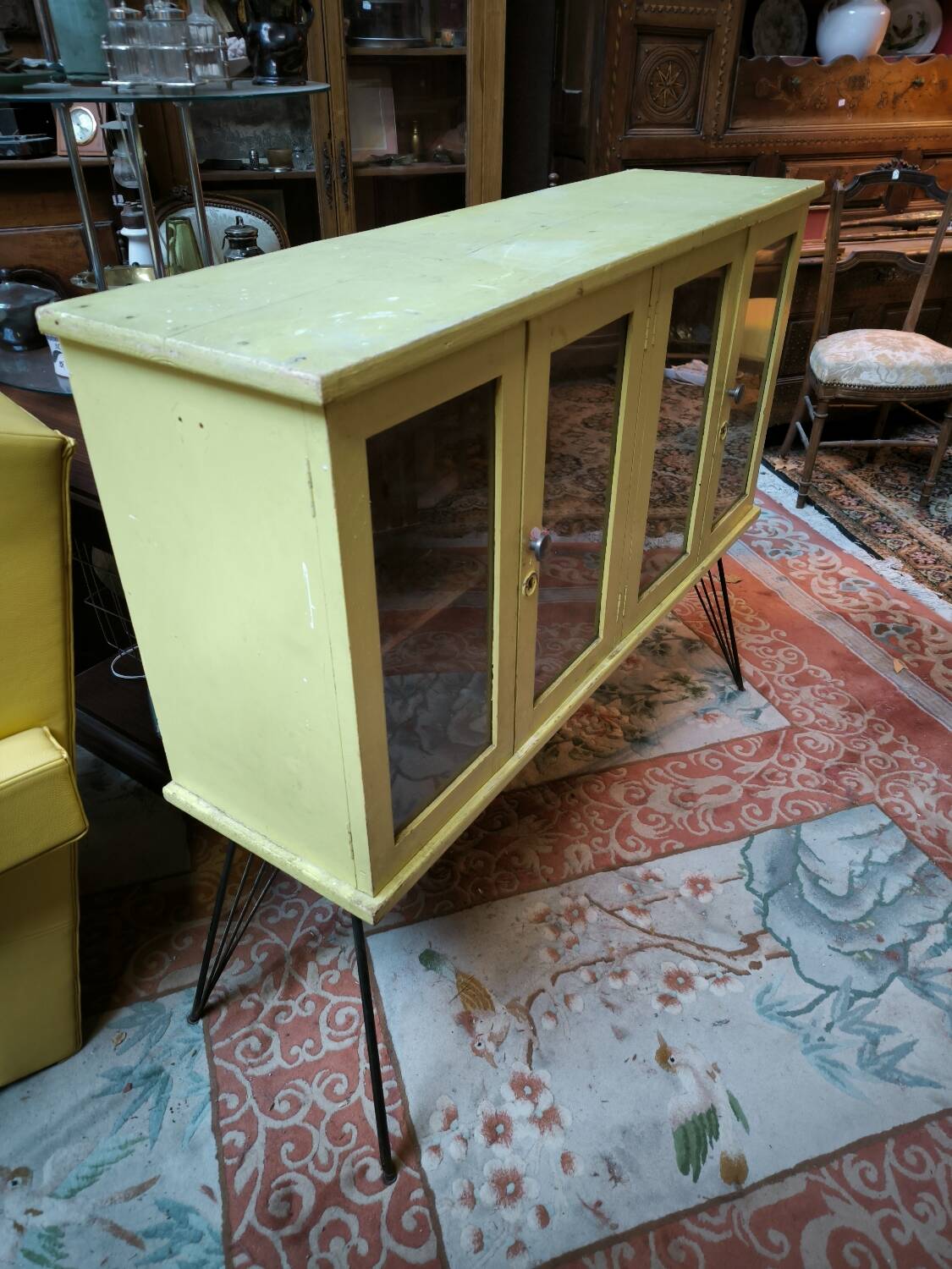 Small glass-fronted suite of rooms circa 1950