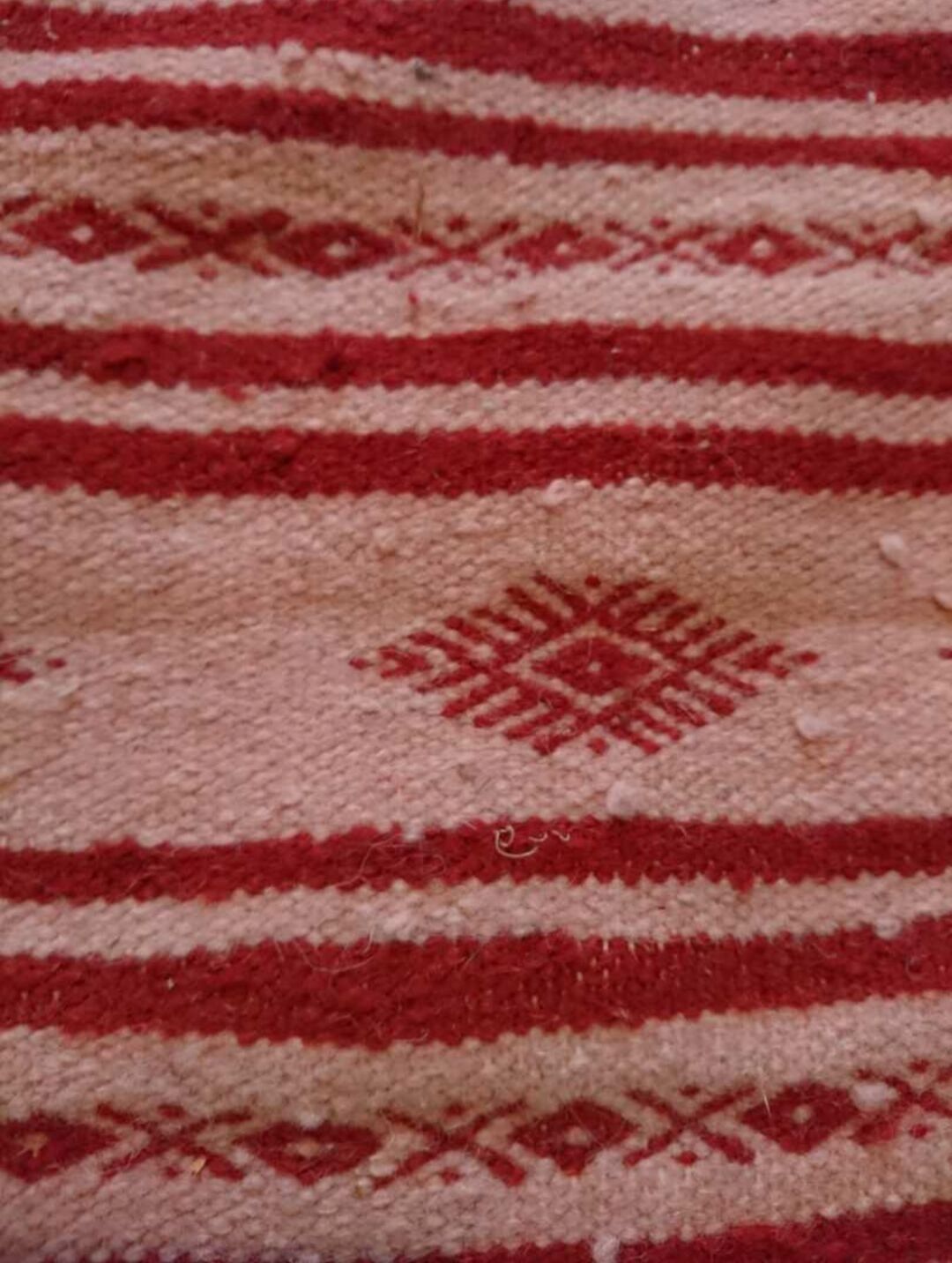Berber carpet pink and Red 110 x 66 cm