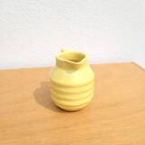 Small yellow milk jug Onnaing circa 1930