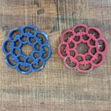 Two Decotec bottle coasters