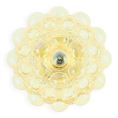 Grand plafonnier en verre à bulles par Helena Tynell pour Limburg, années 1960/1970.