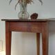 Compact desk in vintage cherry wood