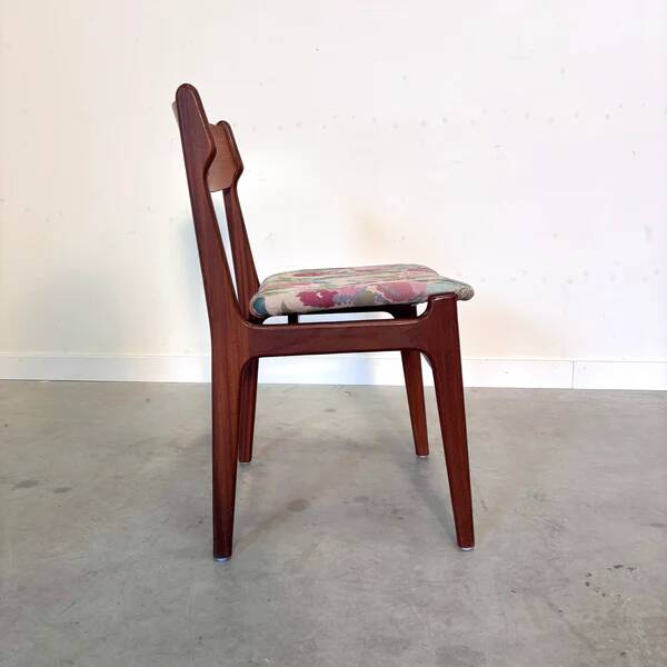 Set of six dining chairs by Erik Buch, Denmark 1960s