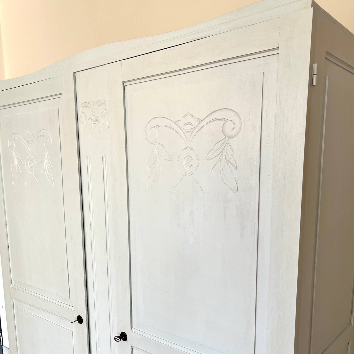 Fjord blue art deco wardrobe
