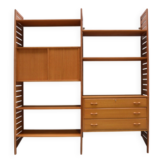 Large modular Ladderax bookshelf 186 cm
