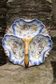 Rouen earthenware hors d'oeuvre dish