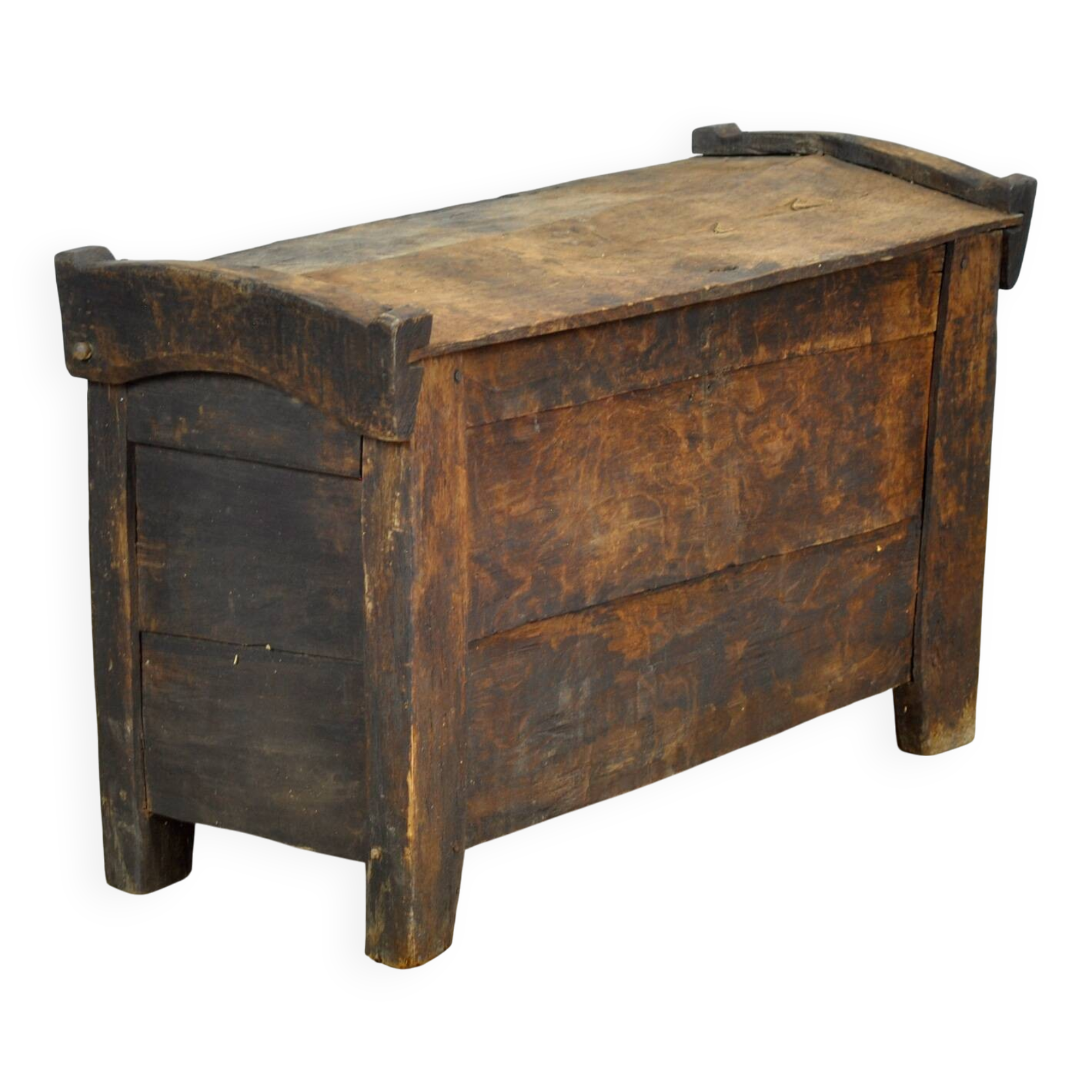 Coffre de berger ancien, vers 1850