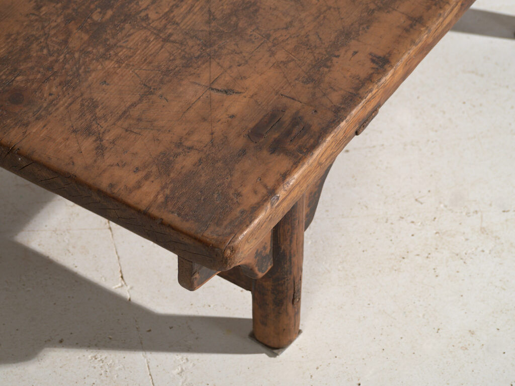 Antique pine coffee table – China circa 1930