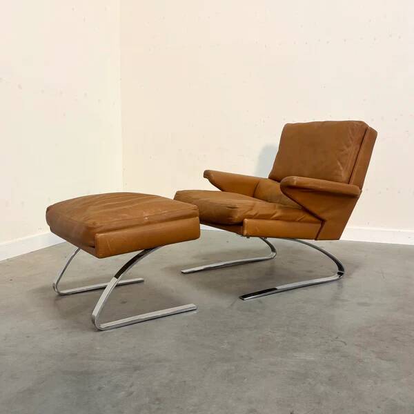 COR Swing lounge chair with hocker, 1970s