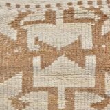 White Kurdish Hallway Runner sku 2409