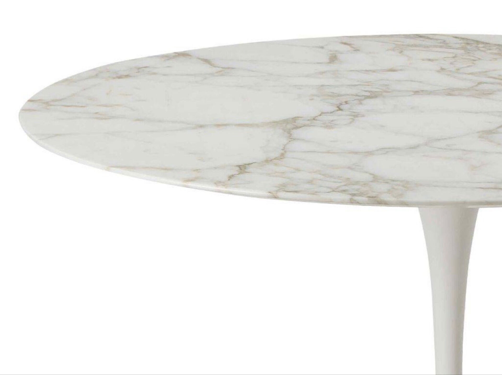 Table tulipe en marbre de Carrare