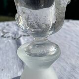 Set of 3 glass coconut trees