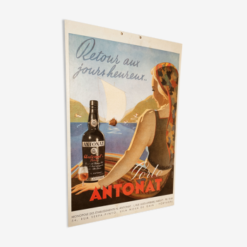 Advertising poster