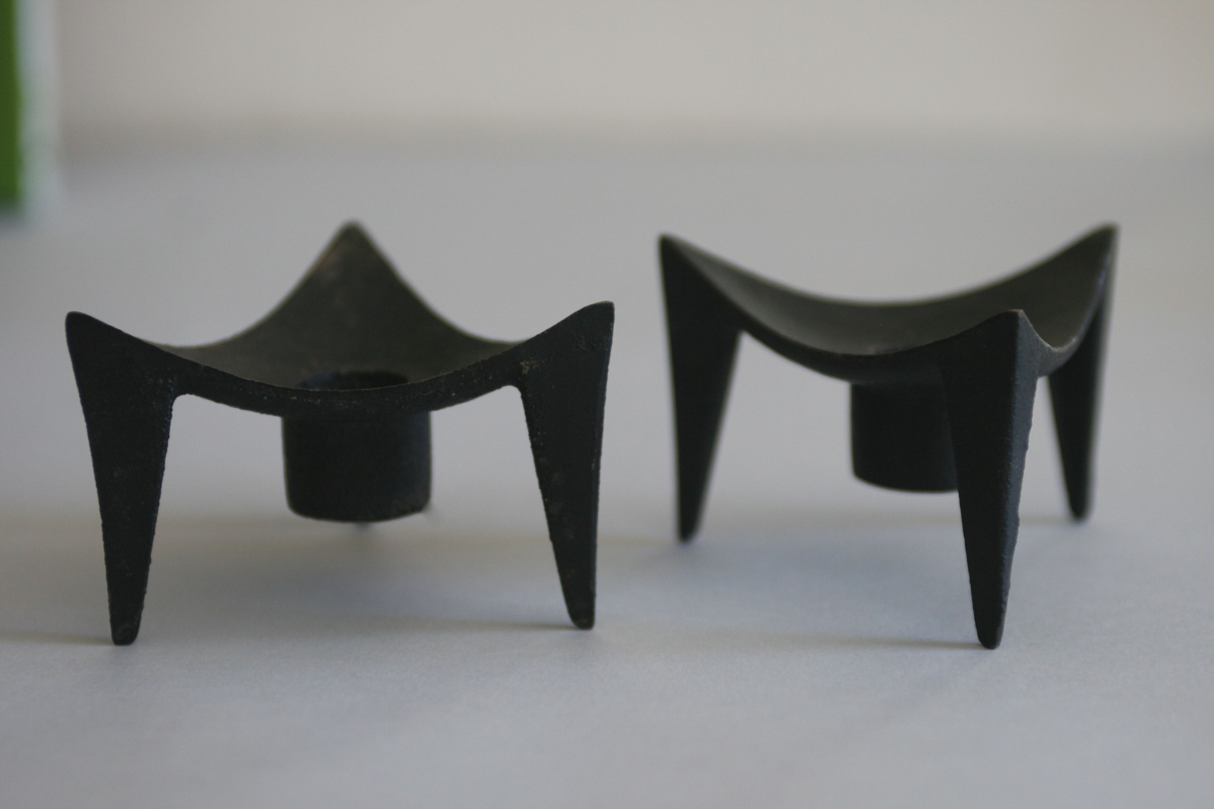 Candlesticks Dansk cast-iron Japanese edition