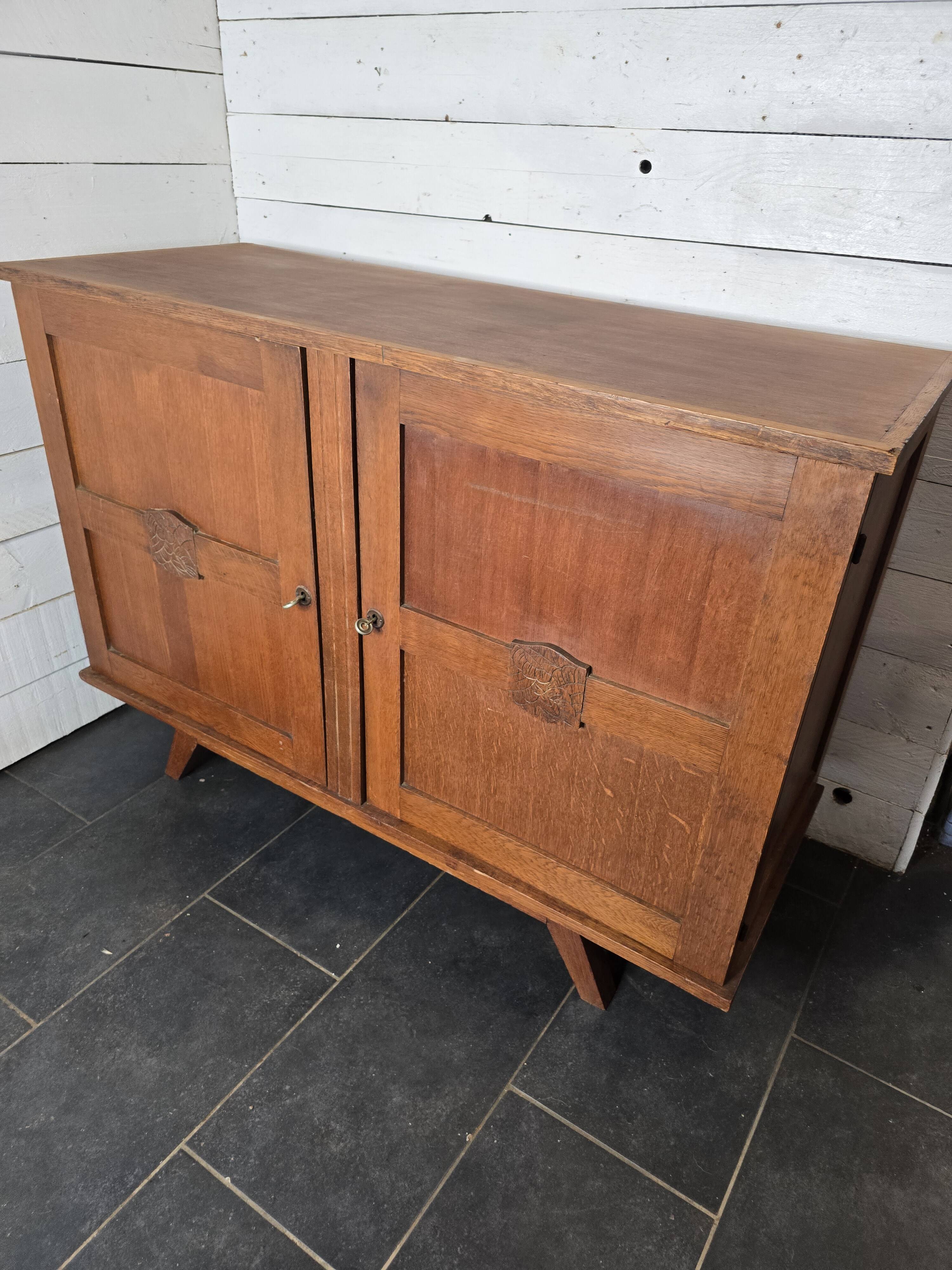 Oak sideboard from the 60s