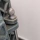 Antique enamelled cast iron stove "Faunus" – renovated