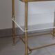Vintage Green Marble Side Table