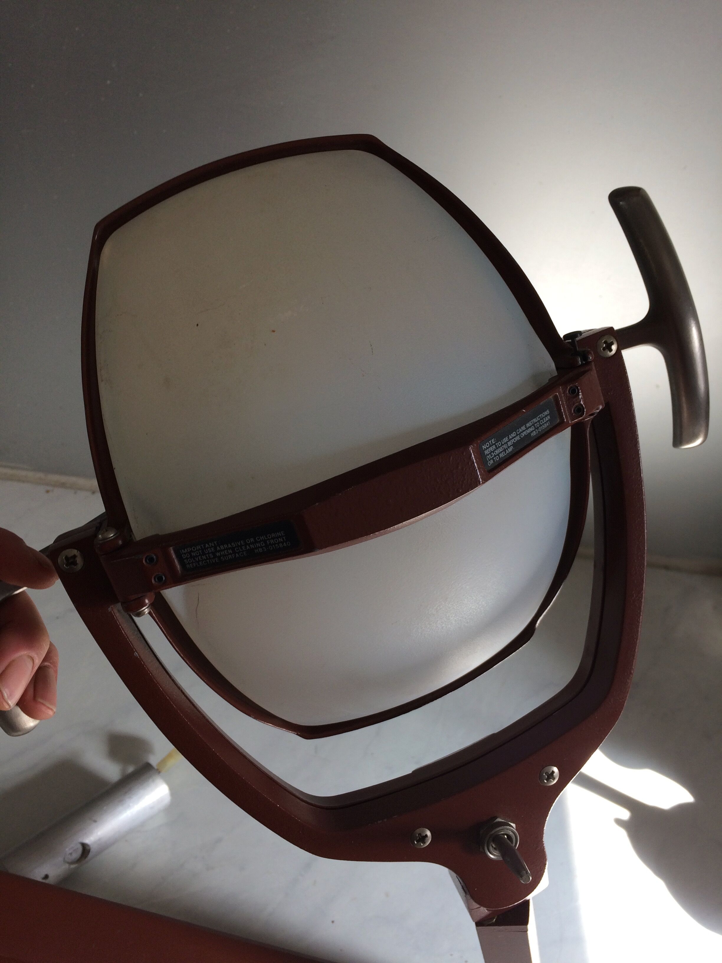 Dentist Pelton&Crane Lamp/Articulated Arm Wall Lamp/Indus Design 80's