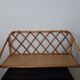 Rattan wall shelf