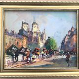 Paris quai Saint Michel