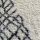 Modern berber carpet beni ouarain 200x300 cm