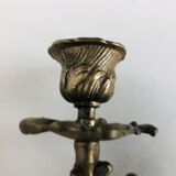 Ancient two-pointed chandelier