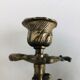 Ancient two-pointed chandelier