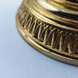 Pair of white opaline sconces