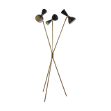 Floor lamp diabolo 3 fires in the style of the Italian creations of the 50s