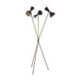 Floor lamp diabolo 3 fires in the style of the Italian creations of the 50s