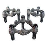 Lot 3 bougeoirs BMF Nagel Quist
