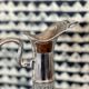 Antique glass decanter