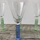 6 verres à pied / coupes à champagne cristal