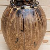 Large enamelled stoneware vase Joseph TALBOT La Borne