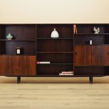 Rosewood bookcase, Danish design, 1970s, manufactured by Farsø Møbelfabrik