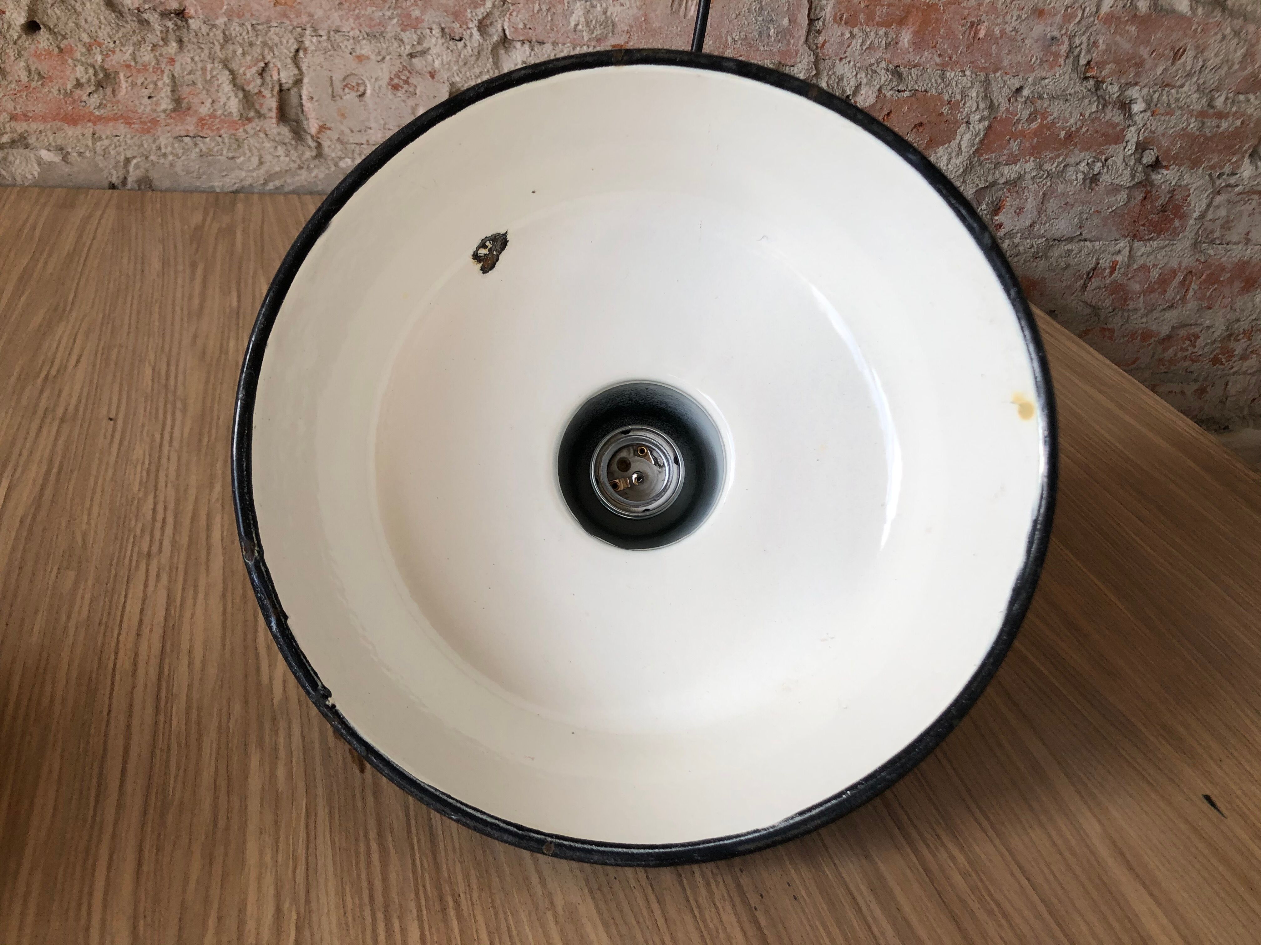 Industrial hanging lamp from Wikasy A23, 1960