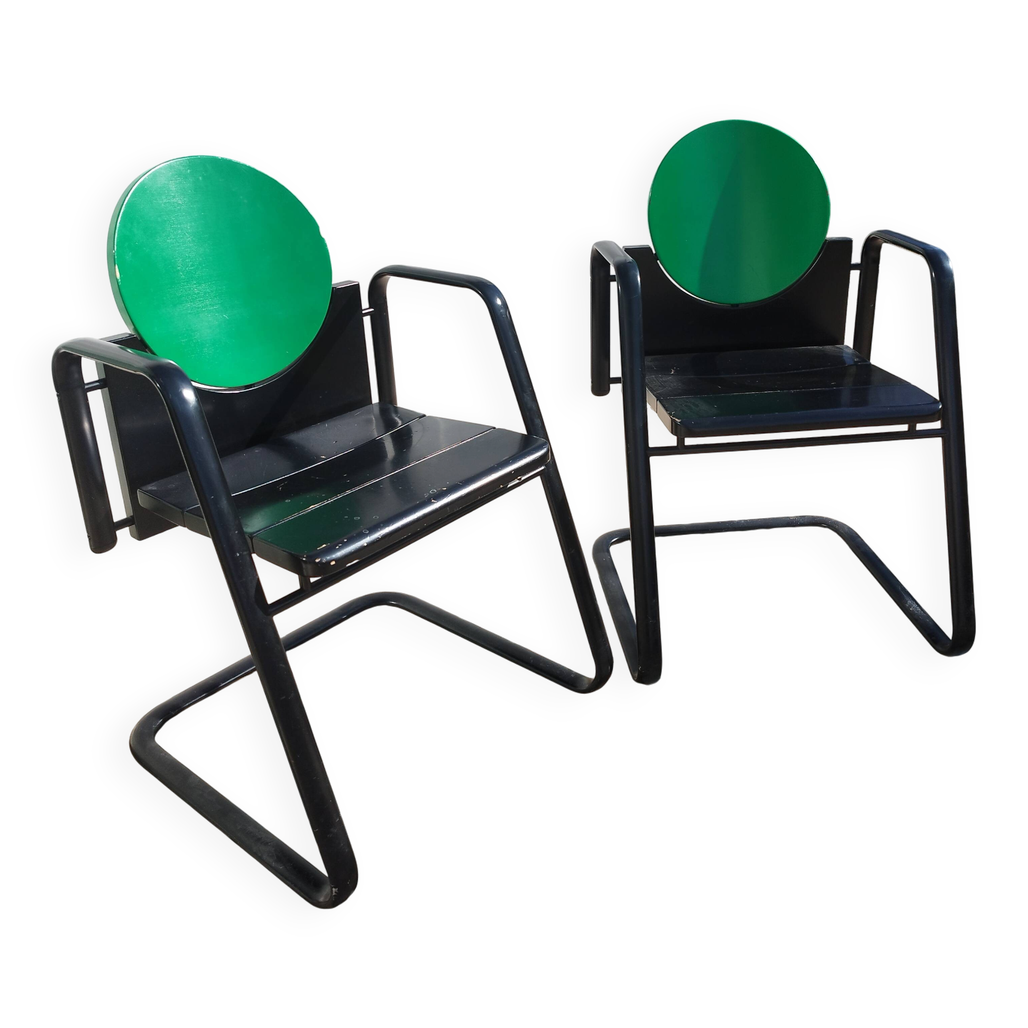 2 Martin Stoll chairs model G-Pino "Pinocchio"