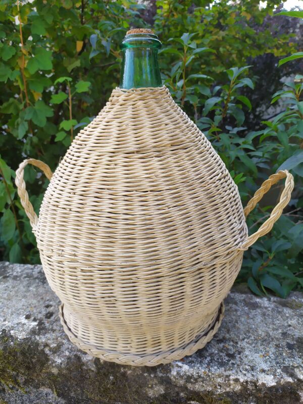 Dame Jeanne rotin 15 litres