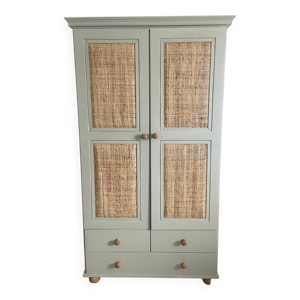 Armoire cannage
